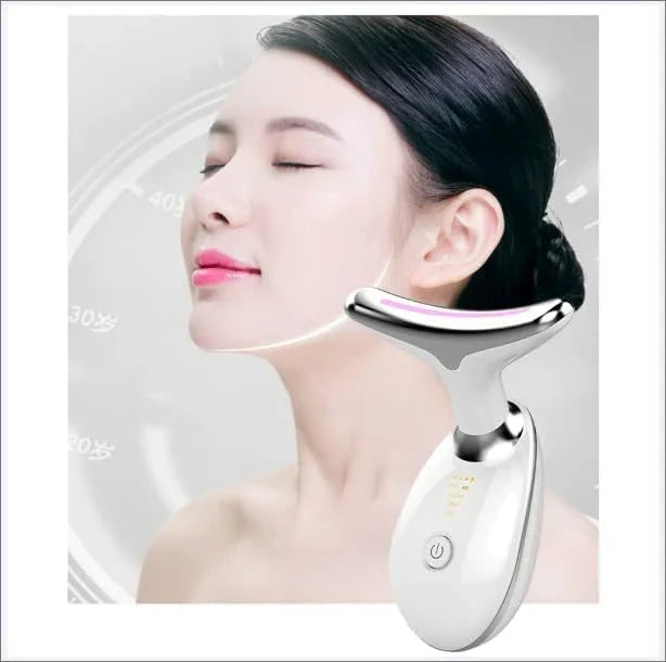 Face Massager Against Wrinkles, with 3 Modes, Face Device for Skin Tightening & Lifting