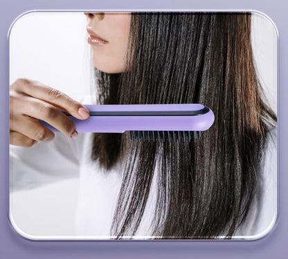 Cordless Straightener Straight Hair Brush, Negative ion Thermal Hair Care