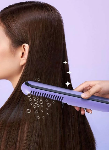 Cordless Straightener Straight Hair Brush, Negative ion Thermal Hair Care