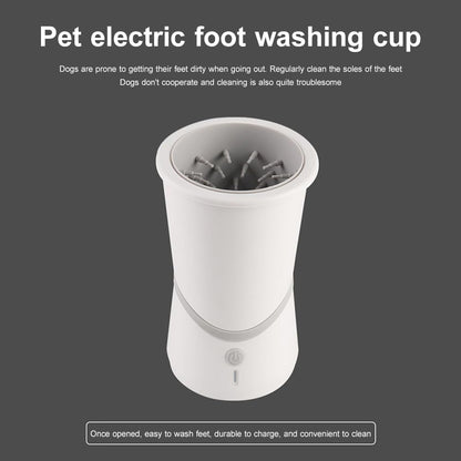 Automatic Dog Paw Cleane- Electric Dog Paw Washer Cup for Dog Muddy Claws, Portable Pet Dog Paw Cleaner