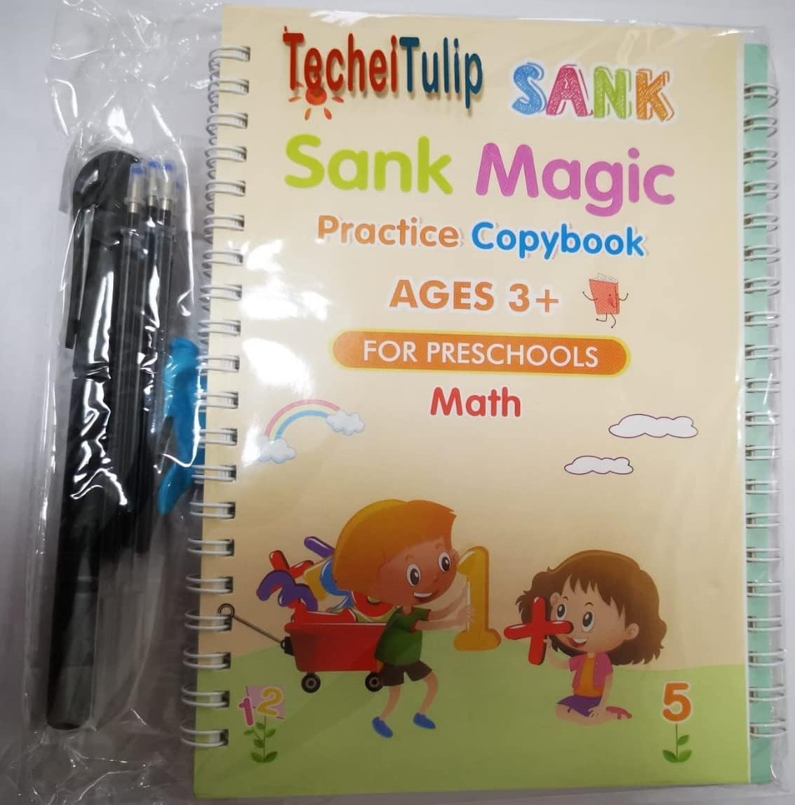 Magic Copybook for kids Reusable Handwriting Tracing Practice kit