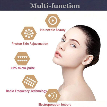 Facial Lifting Machine,LED Light Therapy Wrinkle Remover Skin Tightening Anti Aging Skin Rejuvenation