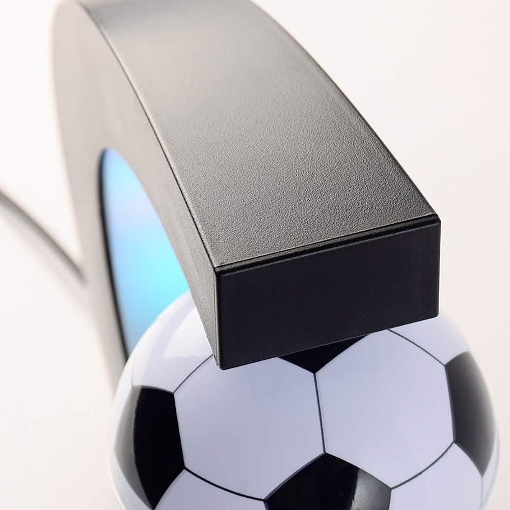 Magnetic Levitation Floating Football with C Shape BaseMagnetic Levitation Floating Football with C Shape Base