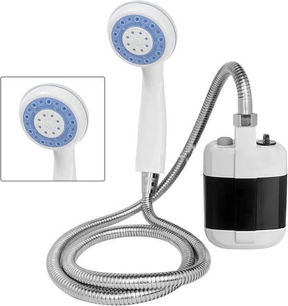 Portable Outdoor Shower, Electric Water Saving Shower