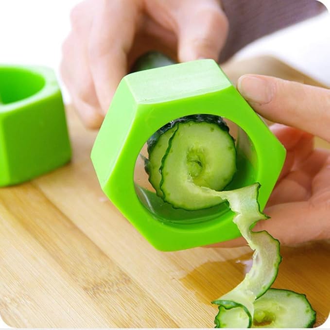 Spiralizer Spiral Slicer Vegetable Fruit Veggie Twister Cutter Handheld