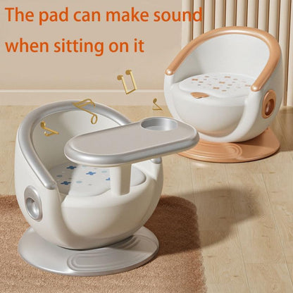 Small Baby Chair, Portable Kids Dining High Chair with Removable Meal Food Tray for Sitting Eating