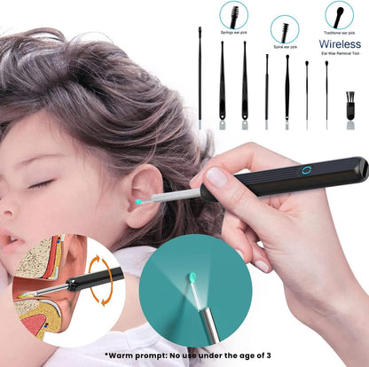 Ear Wax Removal with light, Wireless Ear Cleaner Ear Cleaning Kit