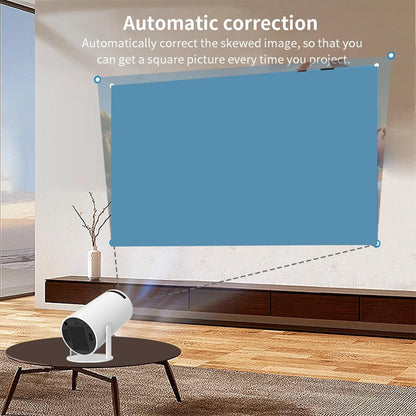 Mini Projector with Controller, 2-in-1 Video Game Projector, 64GB, 10000+ Retro Classic Games, 1080P, WiFi, Bluetooth 5.0, HDMI/USB, Home Theatre