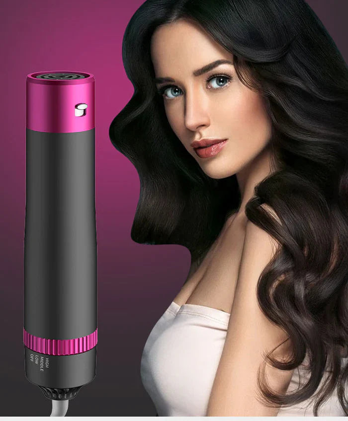 Hot Air Brush: Dry, Style, and Volumize with Ionic Technology (5-in-1)